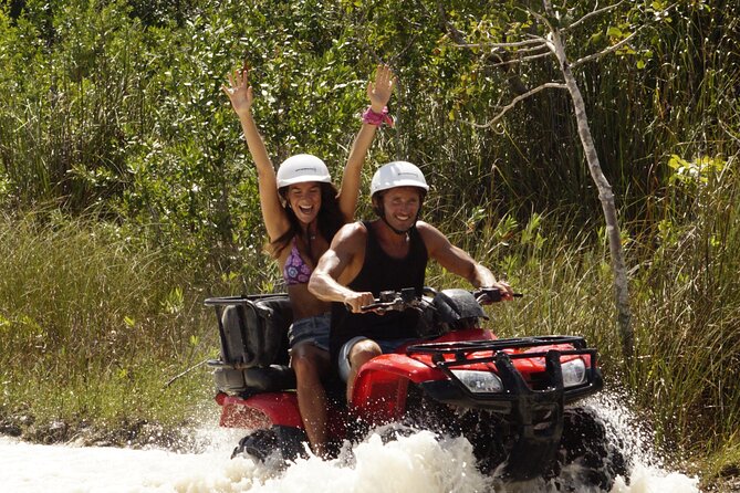 ATV and Clear Boat Ride Full Experience in Cozumel - Clear boat and snorkeling: the highlight that requires cash and good weather