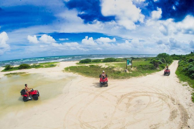 ATV Seashore + Cenote Combo: Mezcalitos & Mayan Cenote Experience - Who can drive and who should consider a double ATV