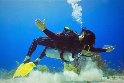 Chankanaab Cozumel Scuba Diving - The flow of the itinerary: from Cozumel arrival to reef and back to beach time
