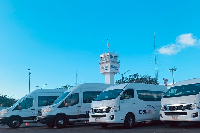 Cheapest Shared Shuttle from Cozumel Airport 2 Hotels in Cozumel - Finding Your Van Right After Arrivals (Hertz Av. 65 y Blvd Spot)