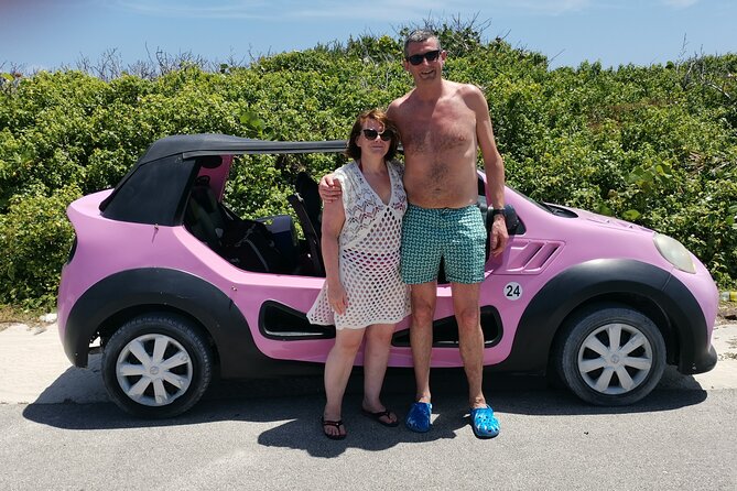 Cozumel Adventure Private Jeep or Buggy Excursion + Lunch&Snorkel - East-Coast Photo Stops: Coconuts, Chen Rio Crocodiles, and San Martin Sand