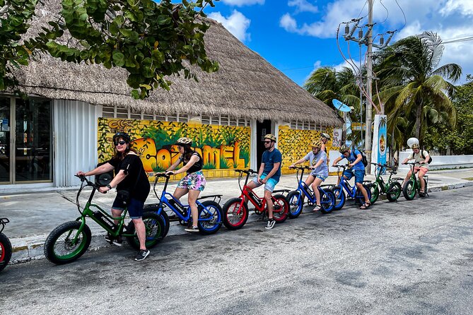 Cozumel: City Tour by E-bike - Midday Break: Lunch and Then Off to the Monuments