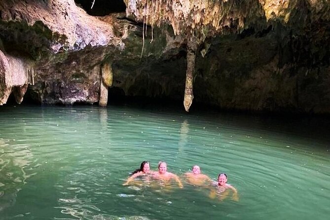 Cozumel Jeep Adventure Natural Cenote & Mayan Experience OTOCH - Cenote Aerolito de Paraiso: Short Swim, Sacred Feel