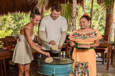 Cozumel: KUZÁ Beach Day, Buffet, Open Bar & Mexican Flavors Class - Arriving at KUZÁ: Private beach setup and how the day actually runs