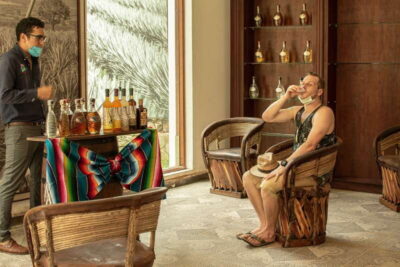 Cozumel Private Jeep Tour with Lunch and Snorkeling - Tequila Ranch Stop: tasting the process, not just the bottle