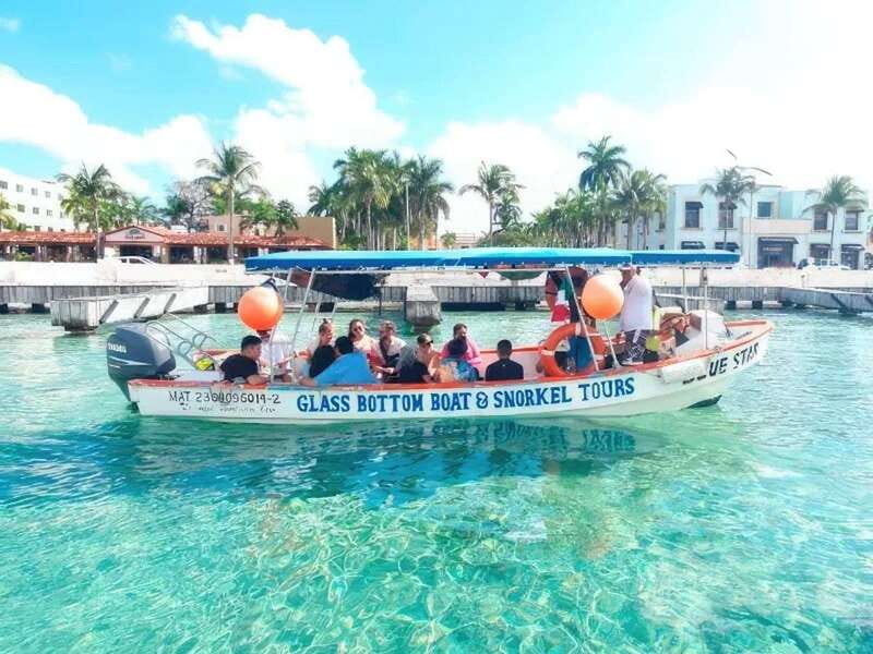 Cozumel: snorkeling on reefs + visit to "El Cielo" - El Cielo sandbar: starfish, shallow water, and manta-ray chances