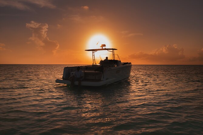 Deluxe Private Boats - 36 ft Fjord - Guide teamwork: Captain Donny and first mate Alejandro