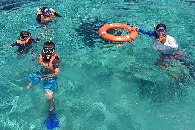 "First Lady" Private Snorkel & El Cielo Sandbar Combo - What’s included: snorkeling gear, lunch, and the open bar