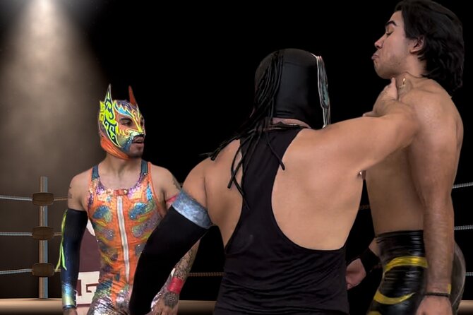 Legendary Mexican Lucha Libre Experience in Cozumel Meet andGreet - Meet the fighters up close: photos, chatting, and a signed keepsake