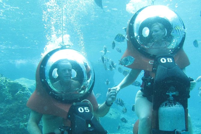 Mini-SUB Dive Tour from Cozumel - The part people question: tether time and how long you’re really down