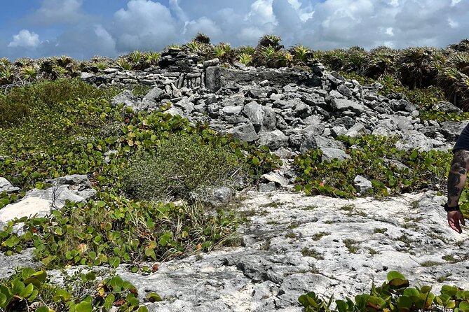 Private Mayan Ruins Tour with Cenote/caves and Mexican Picnic - Cozumel roads to El Cedral: small Mayan ruins with a big sense of place