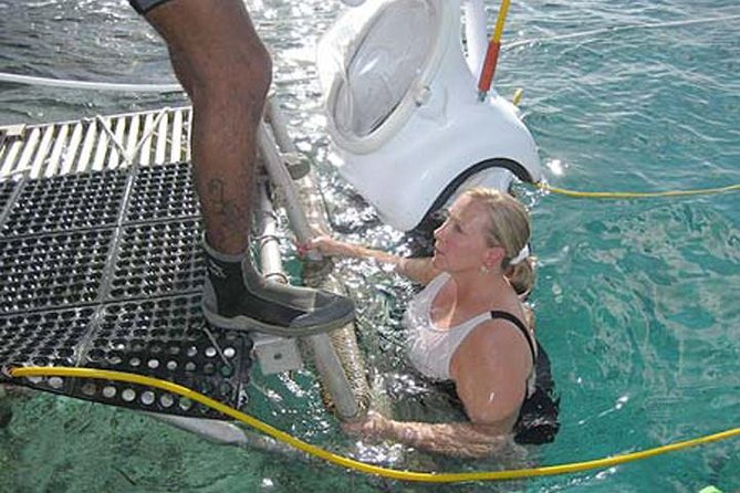 SeaTrek Underwater Helmet Diving Experience in Downtown Cozumel - After you resurface: beach club time with snorkeling gear and included drinks