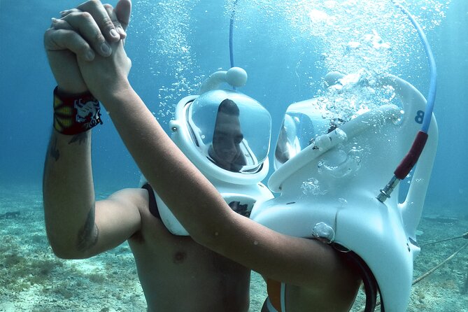 SeaTrek Underwater Helmet Diving Experience in Downtown Cozumel - Photos and video: worth it for memories, overpriced only if you don’t care