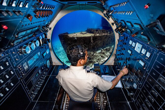 Submarine Atlantis Cozumel Adventure by Day & Sunset - A real submarine ride to about 100 feet in Chankanaab Reef
