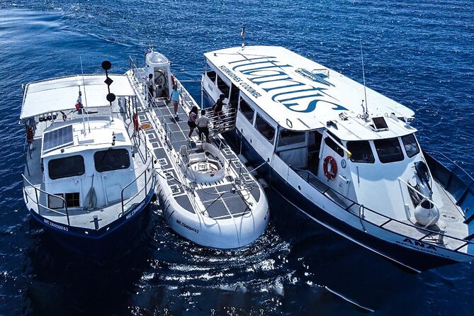 Submarine Atlantis Cozumel Adventure by Day & Sunset - Stop 1: Atlantis check-in, lounge video, and the boat transfer