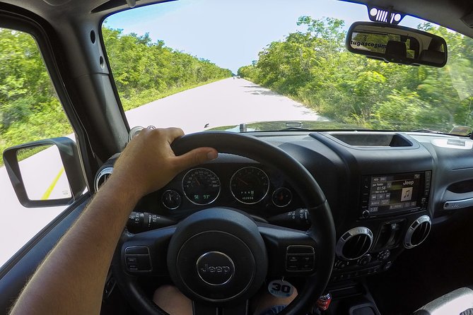 The Original Jeep Tour Revamped by Tortugas Cozumel® (Private) - The route logic: east-coast views, quick photo stops, then marine snorkeling