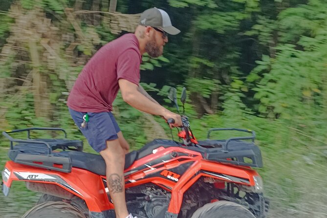 Wild Jade Cavern ATV Tour With Transfer - The ATV Riding Reality: Helmets, Goggles, Dust, and Bumpy Roads